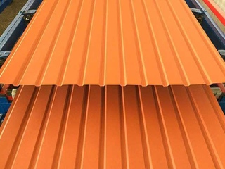 Профлист С21 0.55 мм RAL 8004 Терракота