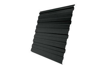 Профлист Grand Line C10R 0.5 Quarzit PRO Matt RAL 7016 Антрацитово-серый