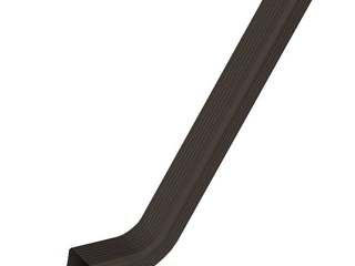 Труба гофрированная Vortex Lite Matt 76х102х1000 мм RR 32 темно-коричневый 0 - в «Монолит-Металлопрокат».
