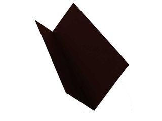 Планка примыкания 90х140 0,5 Rooftop Matte RR 32 темно-коричневый 0 - в «Монолит-Металлопрокат».