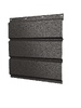 Софит металлический полная перфорация 0,5 GreenCoat Pural BT, matt с пленкой RR 32 темно-коричневый (RAL 8019 серо-коричневый) - в «Монолит-Металлопрокат».