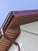 Софит металлический центральная перфорация 0,5 Rooftop Matte с пленкой RR 32 темно-коричневый - в «Монолит-Металлопрокат».