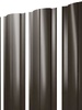 Штакетник Круглый Grand Line 0,5 GreenCoat Pural BT, matt RR 32 Темно-Коричневый, Серо-Коричневый - в «Монолит-Металлопрокат».