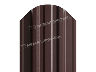 Штакетник Металл Профиль TRAPEZE-O 0,5 PURMAN® RR 32 Темно-коричневый 0 - в «Монолит-Металлопрокат».