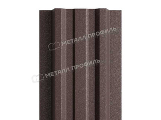 Штакетник Металл Профиль LАNE-T 0,5 VikingMP® E RR 32 Темно-коричневый
